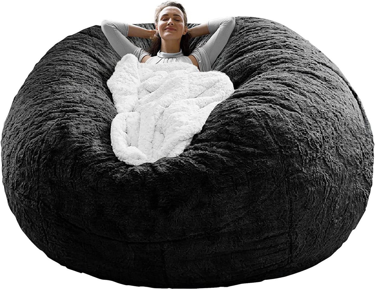 Bean Bag Chair Cover, Filler separated