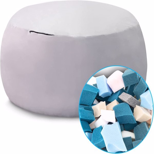 Bean Bag Chair Cover, Filler separated