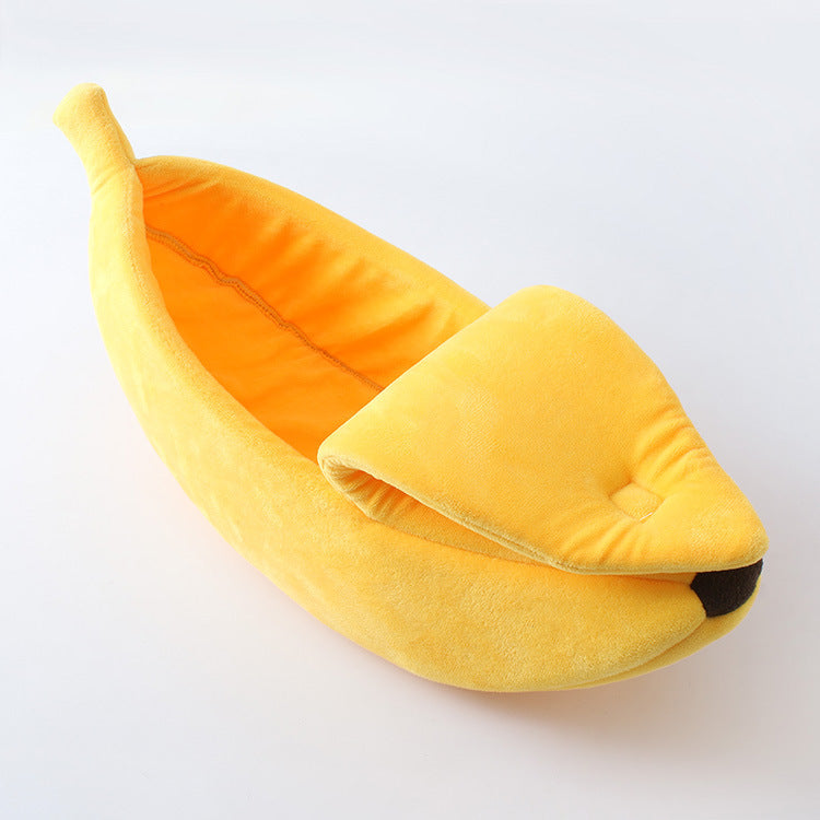 Pet Banana Warm Bed