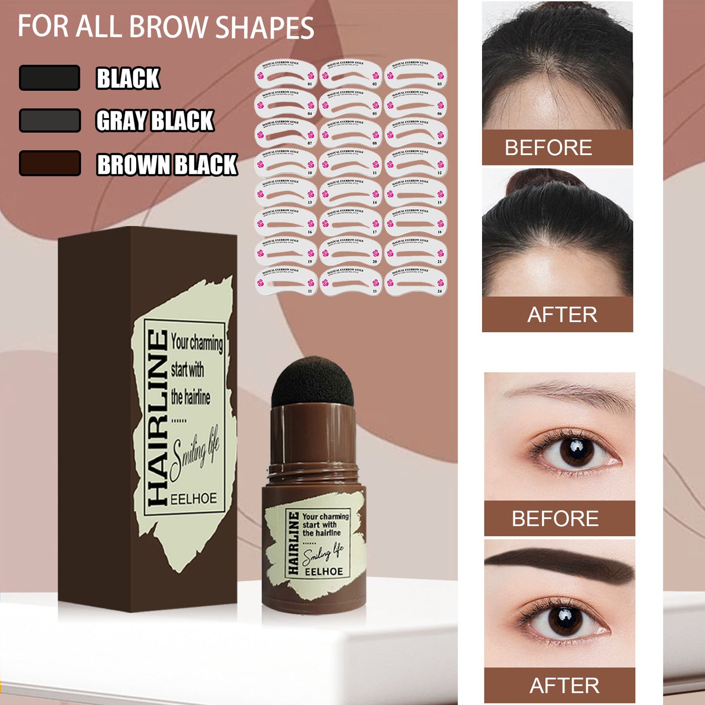 Brow Stamp For All Brow Shapes