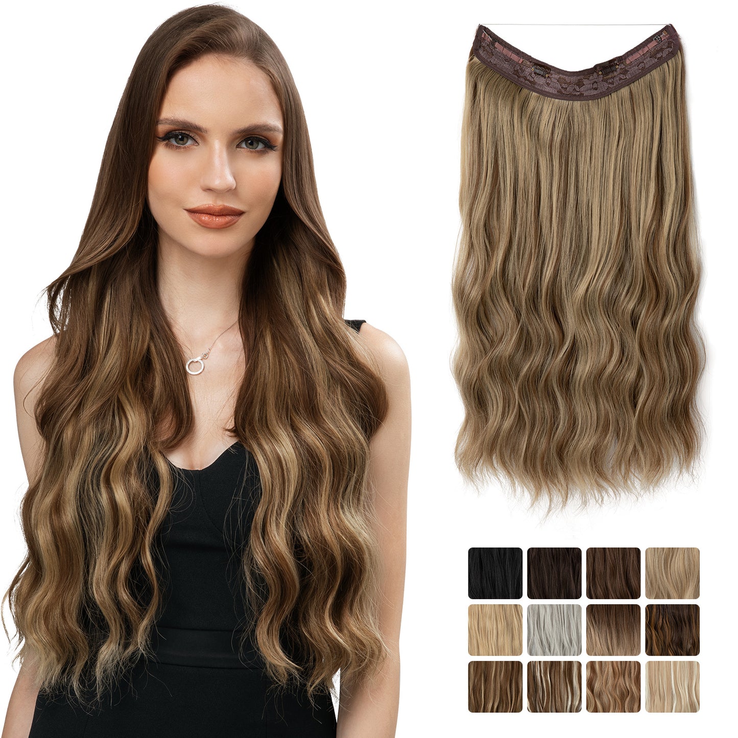 Halo Hair Wig Color Variations