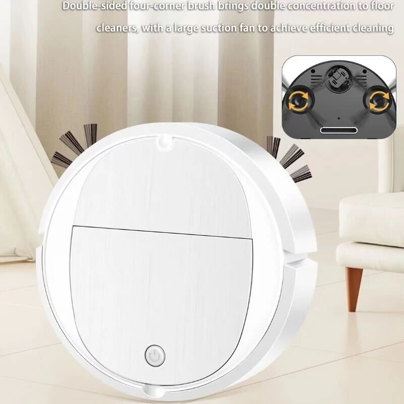 NEW 3 in 1 Smart Sweeping Robot for Efficient Cleaning