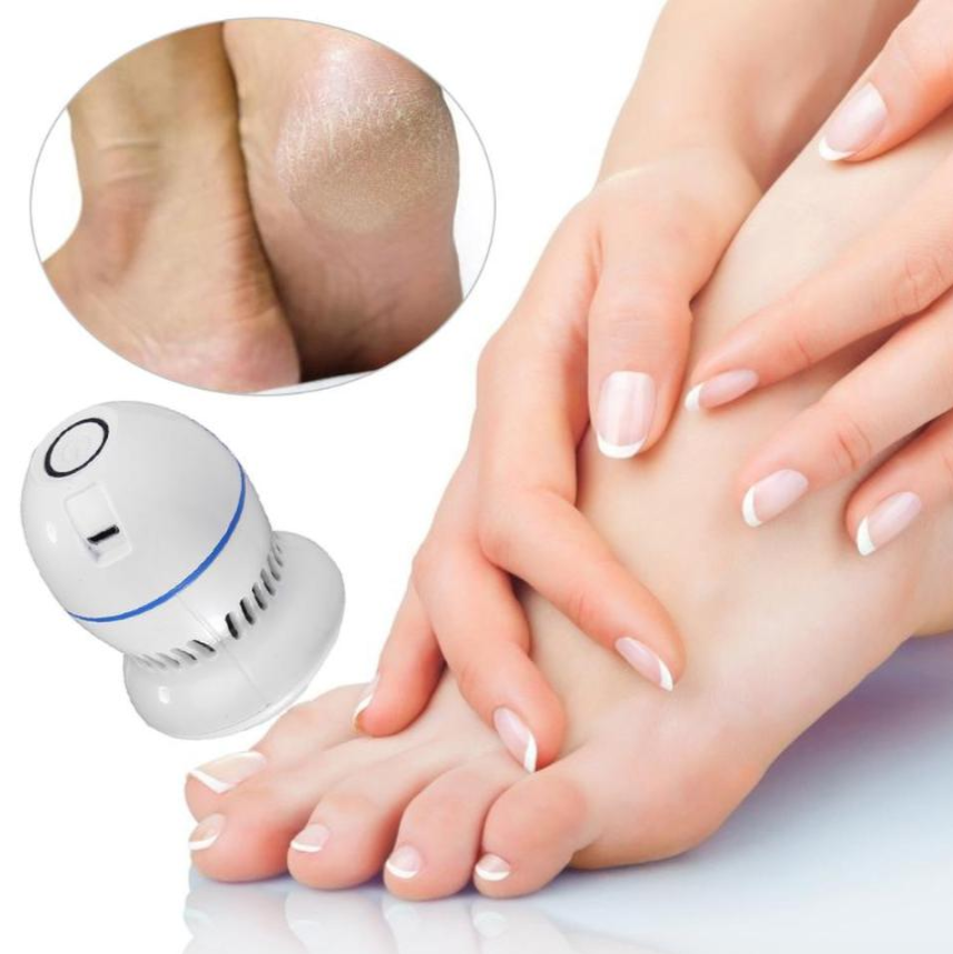 Electric Foot Grinder Before and After Use